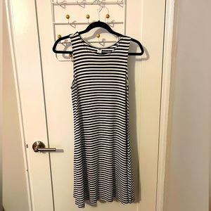 Striped swing dress